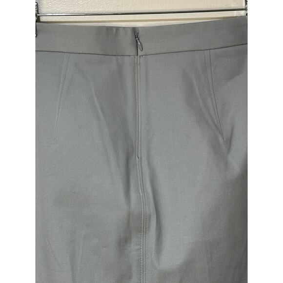 Banana Republic Women's Light Blue Dressy Pencil Skirt Size 6 NWT Stretchy - Picture 8 of 11
